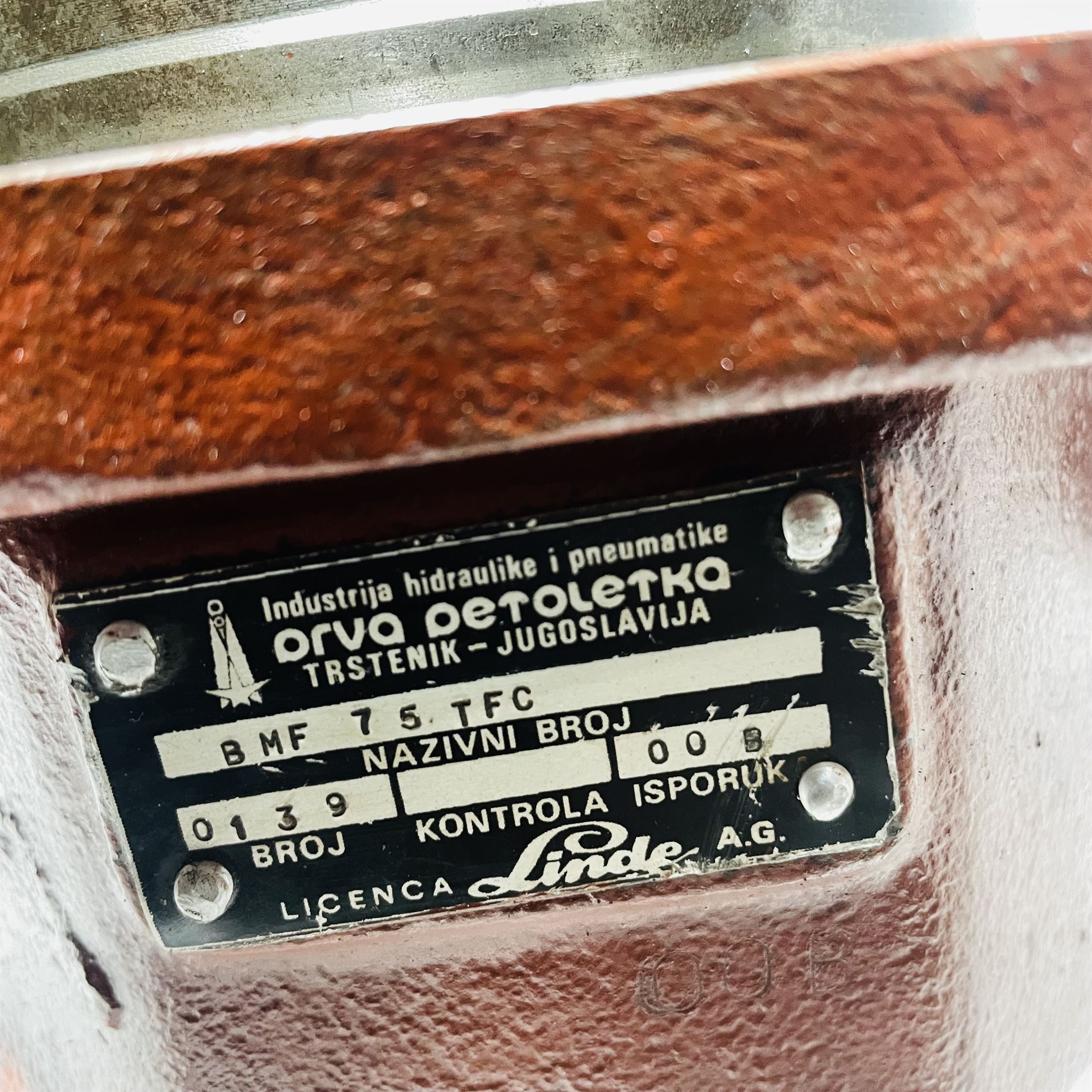 Linde AG BMF-75 Hydrailic Axial Piston Motor - Image 5