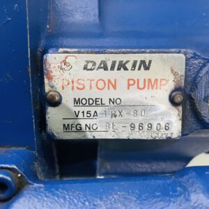 Daikin V15A-2R-95 Hydraulic Variable Piston Pump