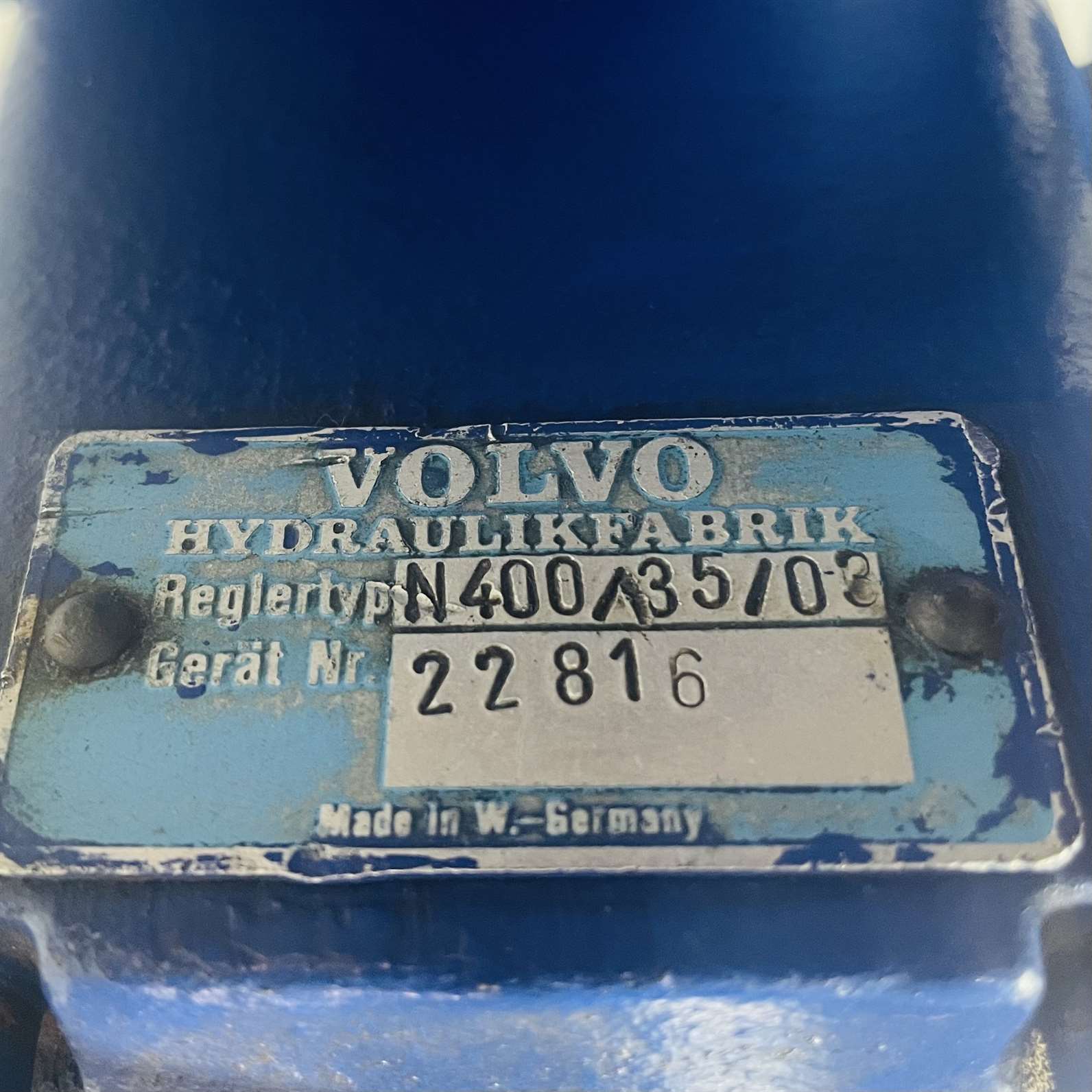 Volvo V30B-35 Hydraulic Variable Piston Pump - Image 7