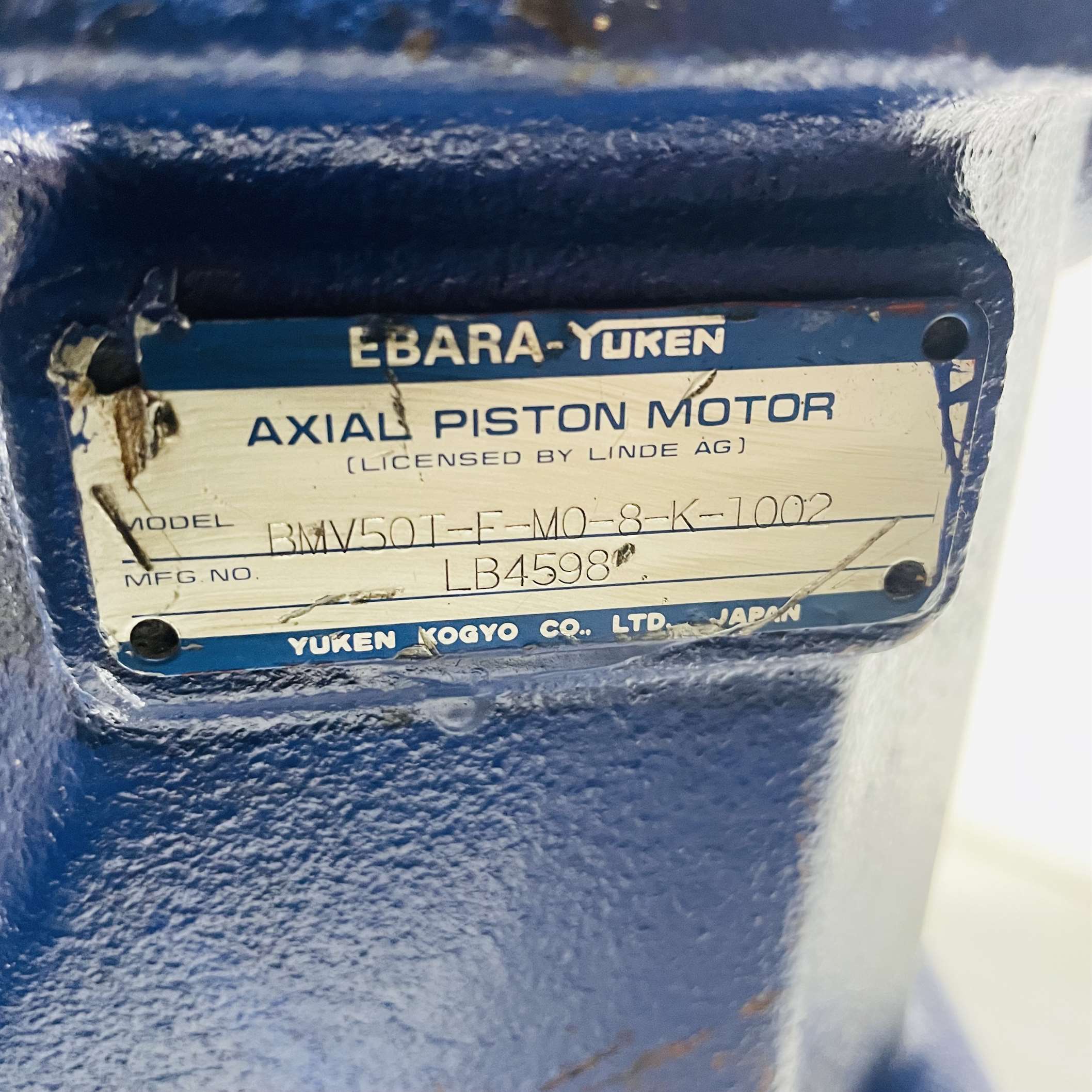 Yuken BMV50T-F-M0-8-K-1002 Hydraulic Variable Piston Motor - Image 2