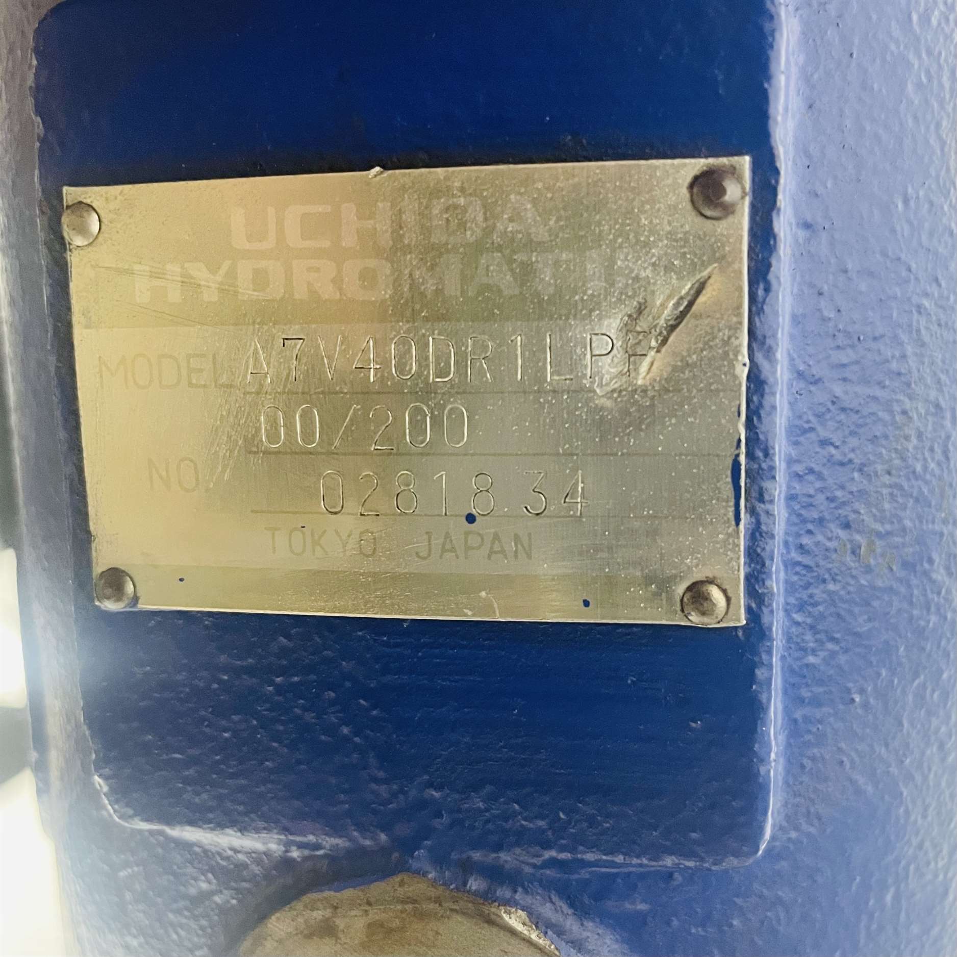 Uchida Hydromatik A7V 40 DR1 LPF Hydraulic Pump Variable Piston - Image 3