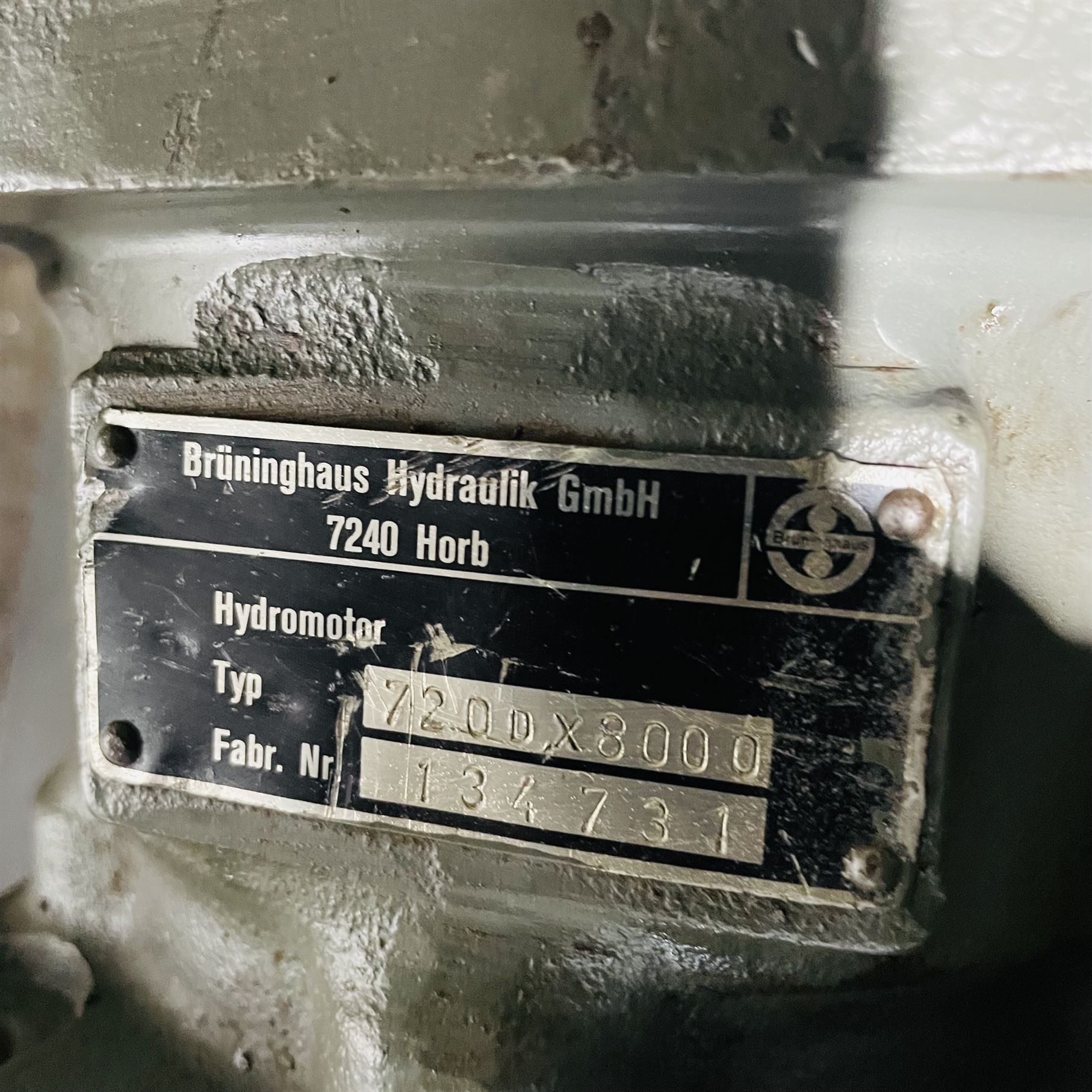 Bruninghaus Hydraulik GMBH 720DX 800 Hydraulic Motor - Image 2