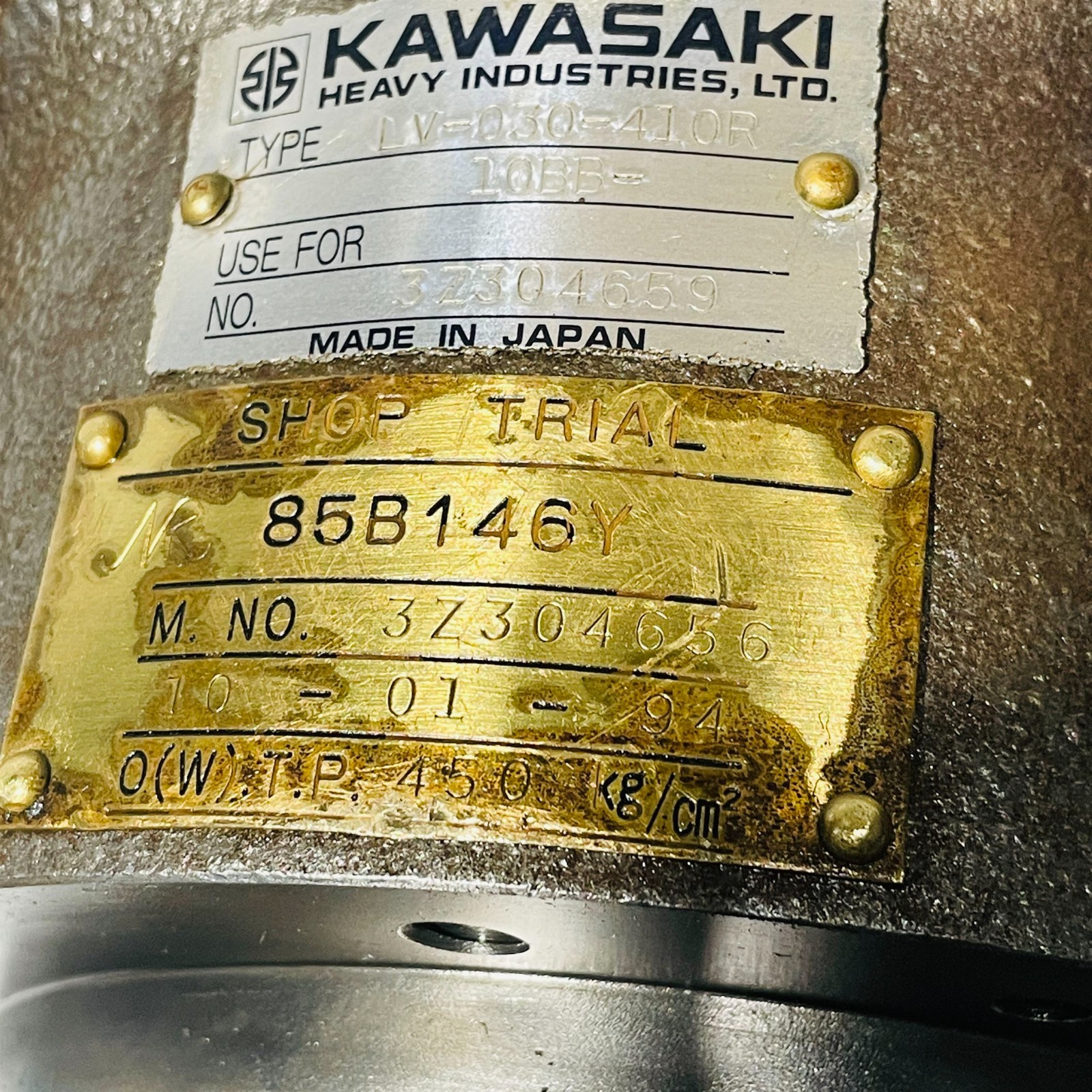 Kawasaki KPM LV-030-410R Hydraulic Piston Pump - Image 11